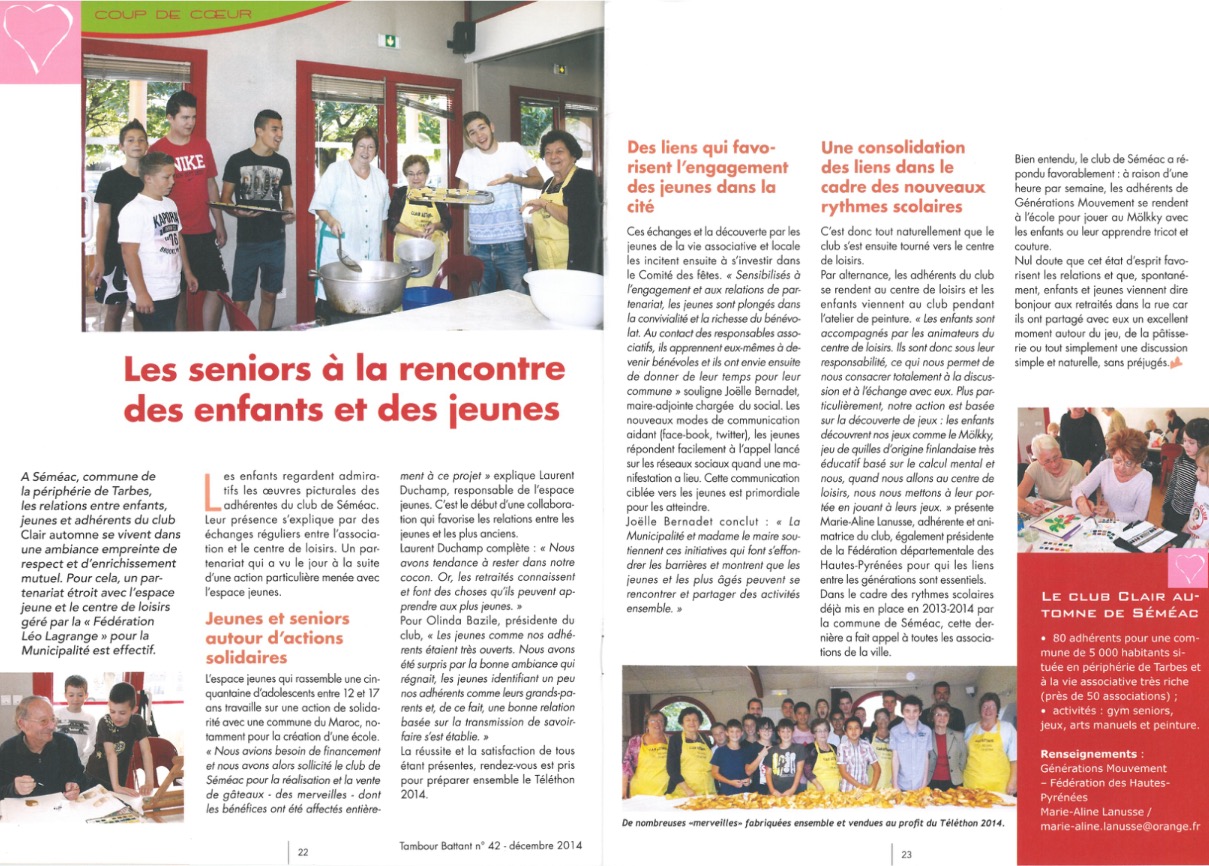Rencontres seniors dans le 66