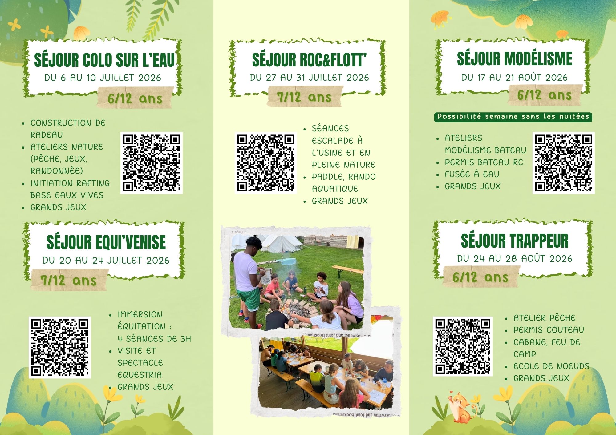 Sejour éte 2026